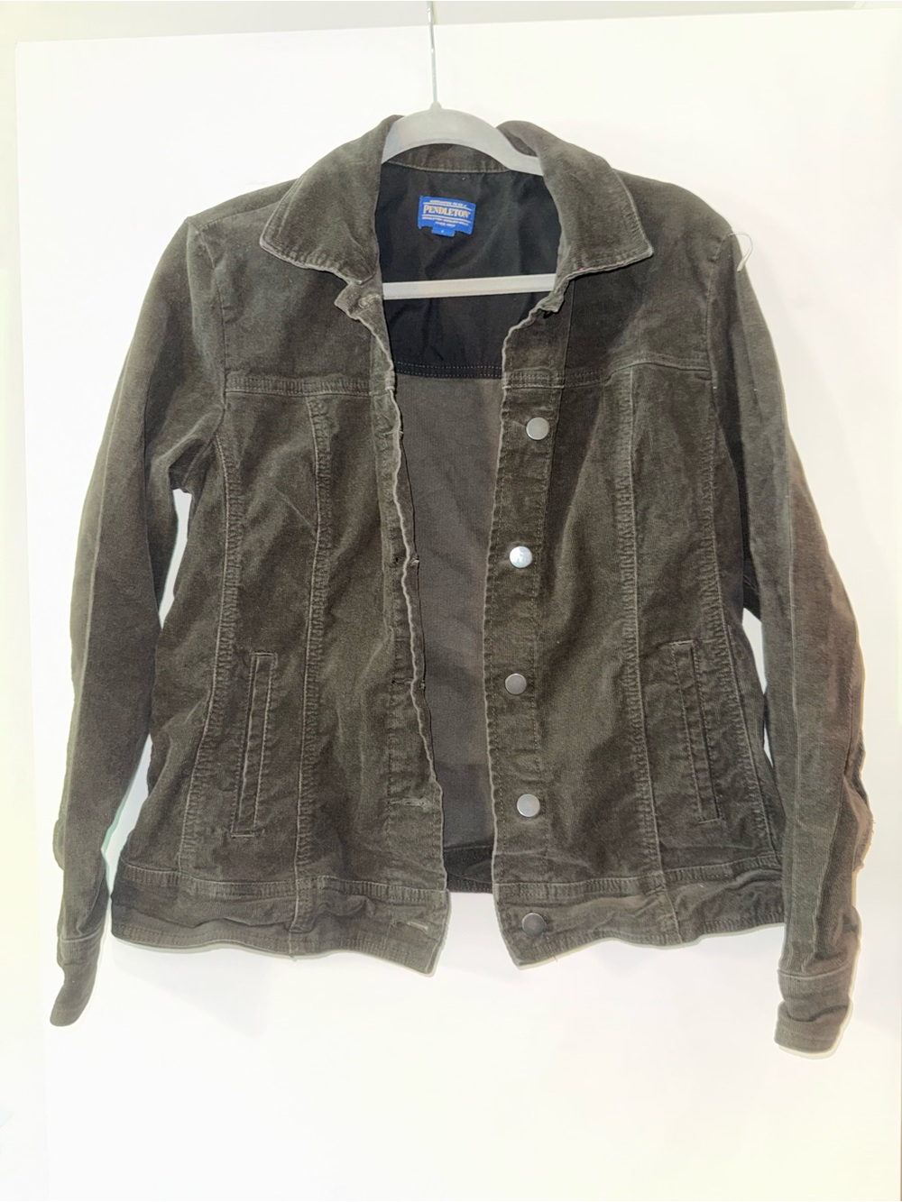 Pendleton corduroy fitted jacket